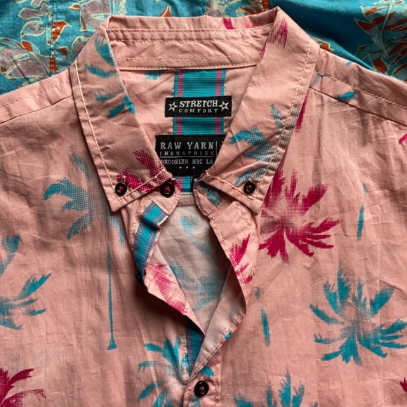 BUNDLE Men’s Flower Shirts Spyder Surf Large - Picture 3 of 6